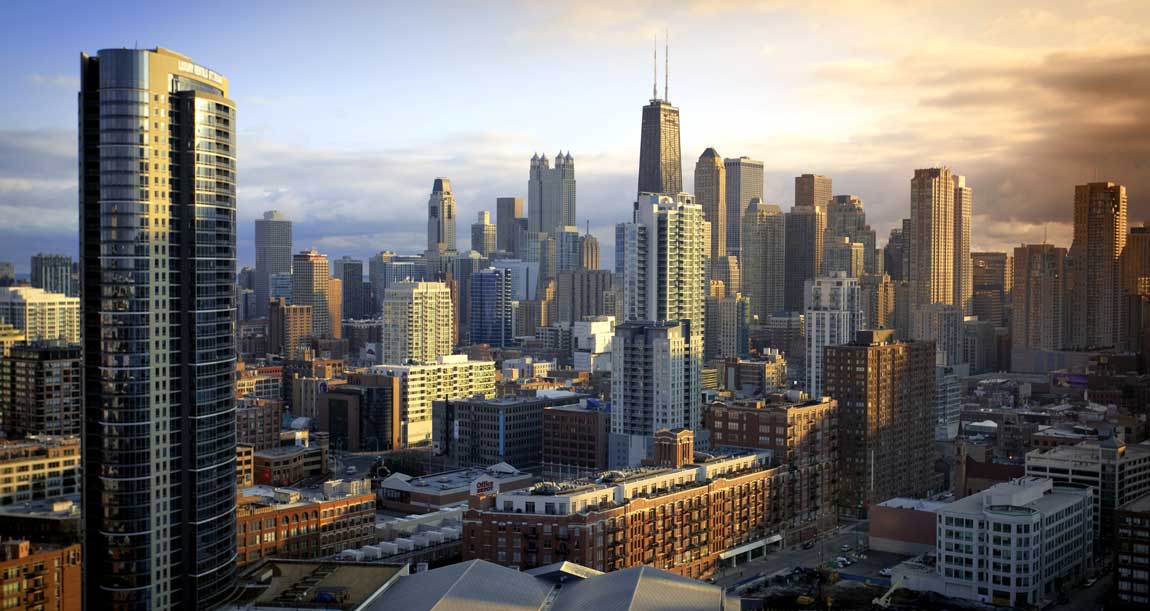 Chicago-1150 Chicago skyline
